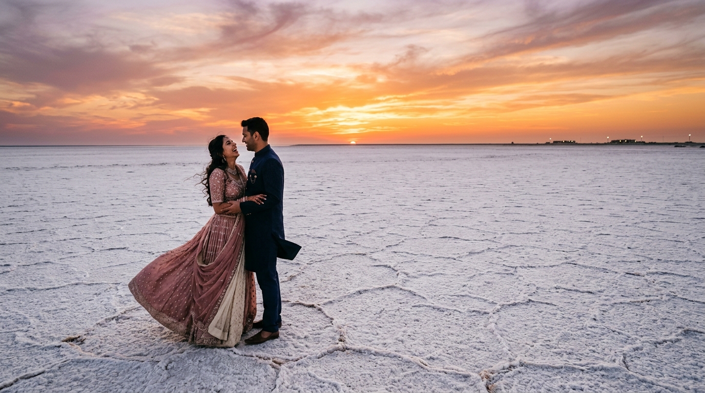 White Rann Golden Horizon